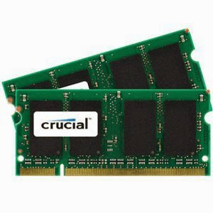  4GB kit (2GBx2) Upgrade for a Apple MacBook Pro 2.2GHz Intel Core 2 Duo (15.4-inch) System (DDR2 PC2-5300, NON-ECC, )