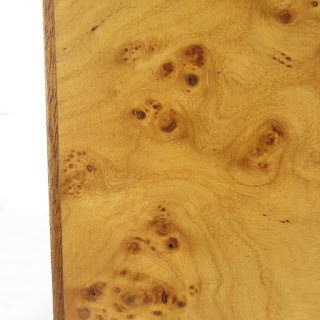 Agresti Large Burl Wood Jewelry Box