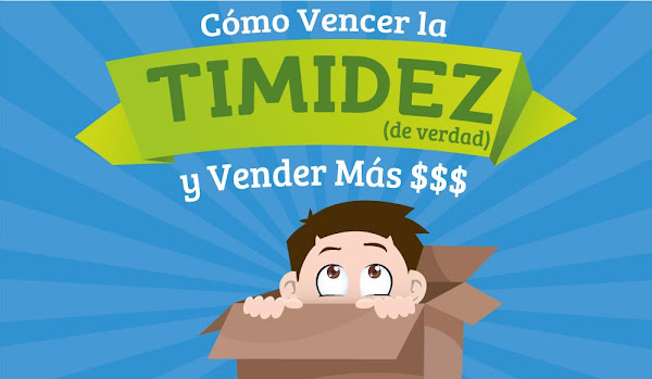 Cómo vencer la timidez y vender más (infografía)