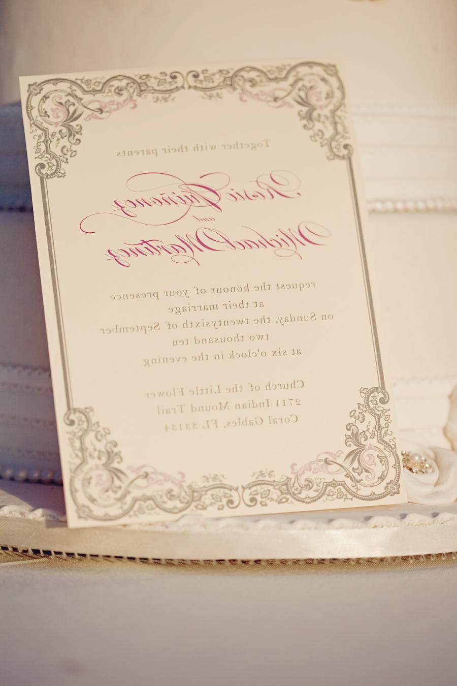 wedding invitation