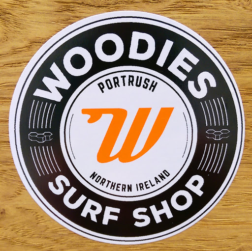 Woodies Surf Shop logo