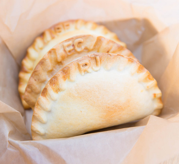 photo of three empanadas