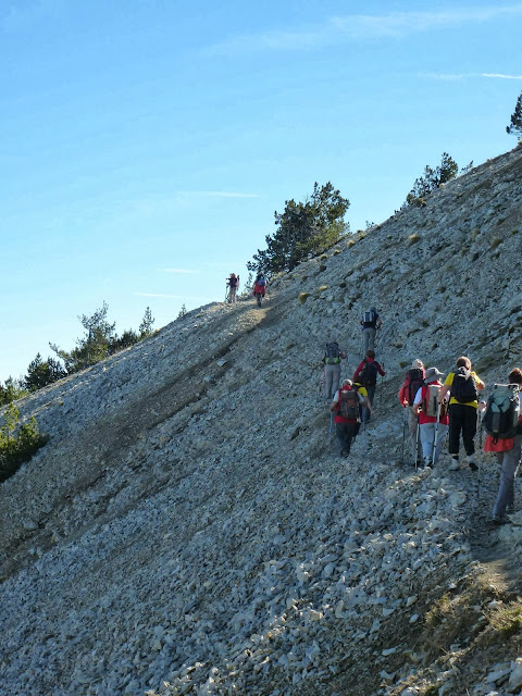 Les balcons nord du Ventoux 17 Octobre 2013 P1010902