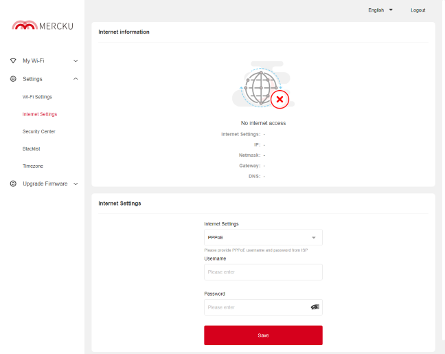 El firmware inicial en Mercku M2 Hive