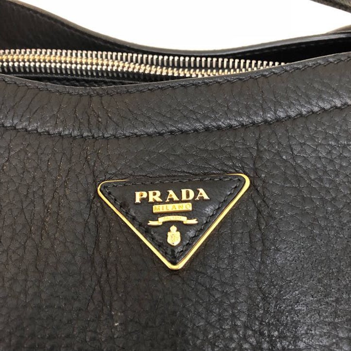 Prada Deerskin Shoulder Bag