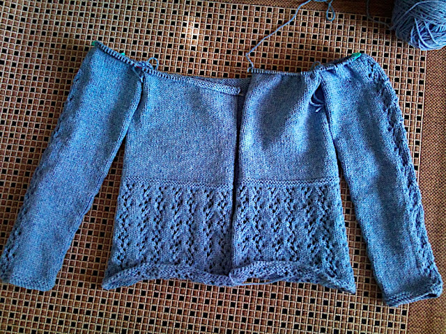 Summer's End Joining Sleeves To Body