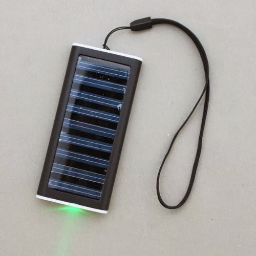  Black Portable USB Solar Battery Panel Power Charger for Cell Phone MP3 MP4 FM