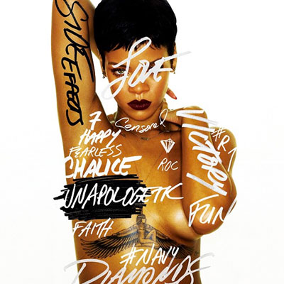 Rihanna Side Effects Unapologetic Album Artwork