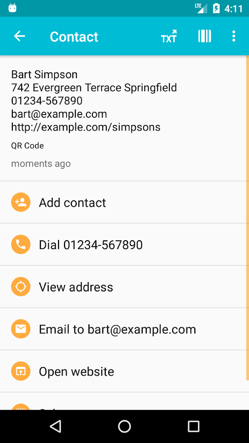    QR & Barcode Reader (Pro)- screenshot  