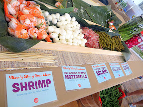 Portland Monthly's Country Brunch, Whole Foods, Bloody Mary Smackdown, garnish station