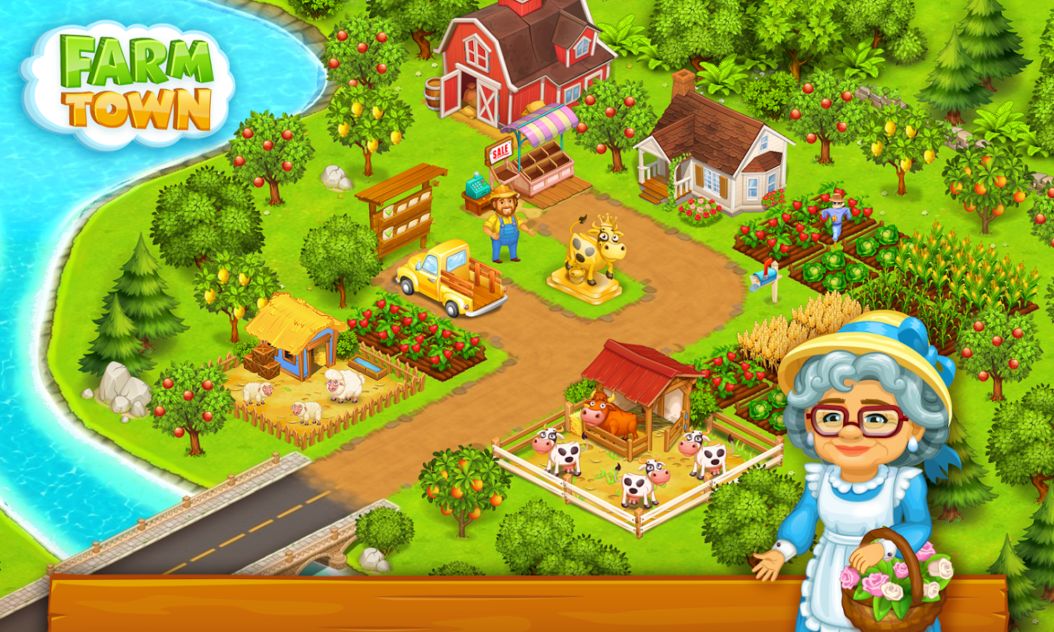   농장 Farm Town™: Happy Day- 스크린샷 