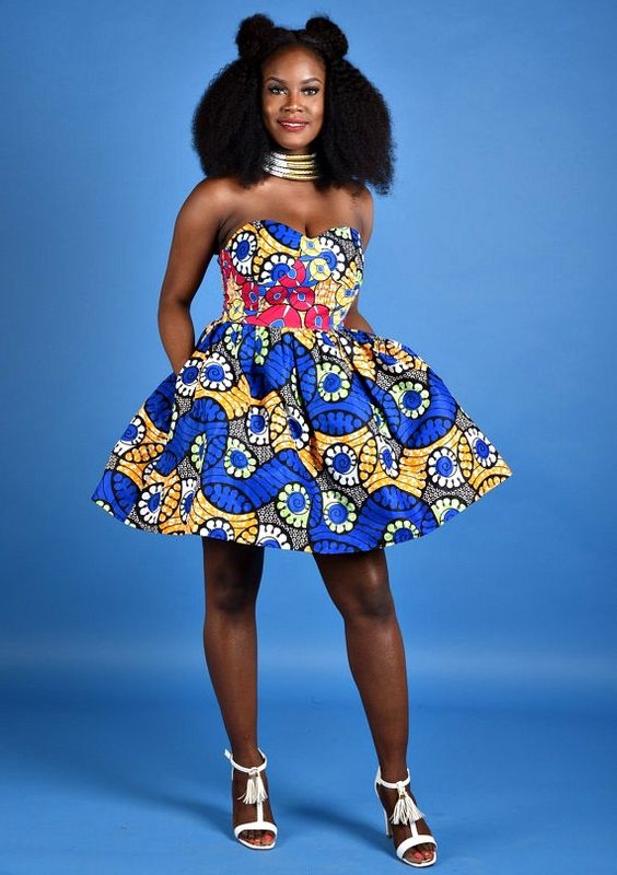 Latest Print And Short Dress Designs Latest African 