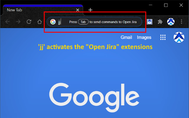 Open Jira chrome extension