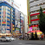 streets of Akihabara in Akihabara, Japan 