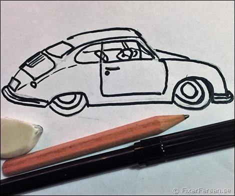 Tecka-Porsche-356-Drawing-Cars