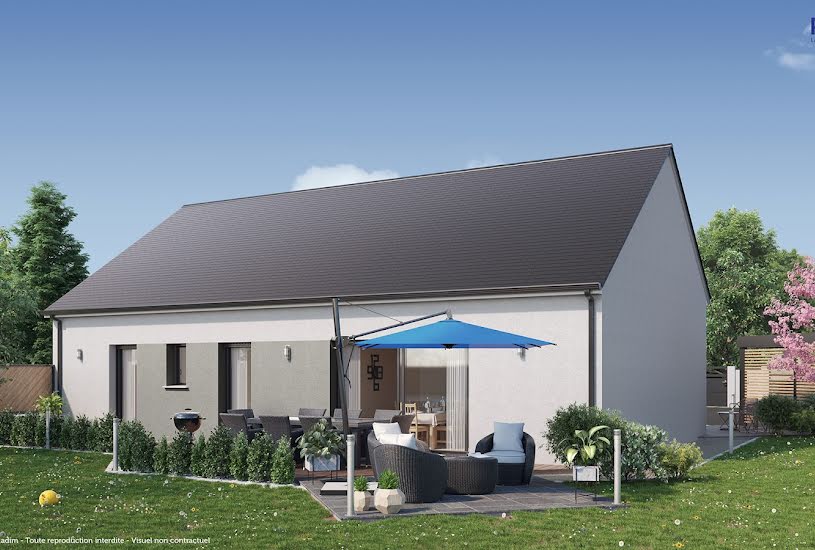  Vente Terrain + Maison - Terrain : 720m² - Maison : 99m² à Paucourt (45200) 