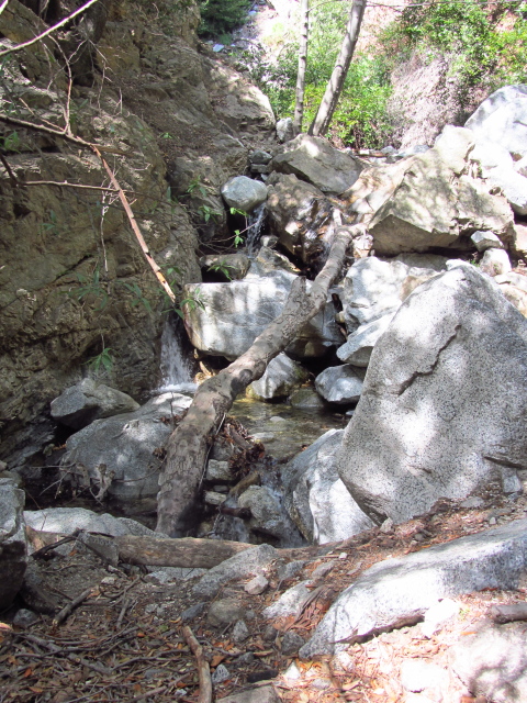 water in the canyon