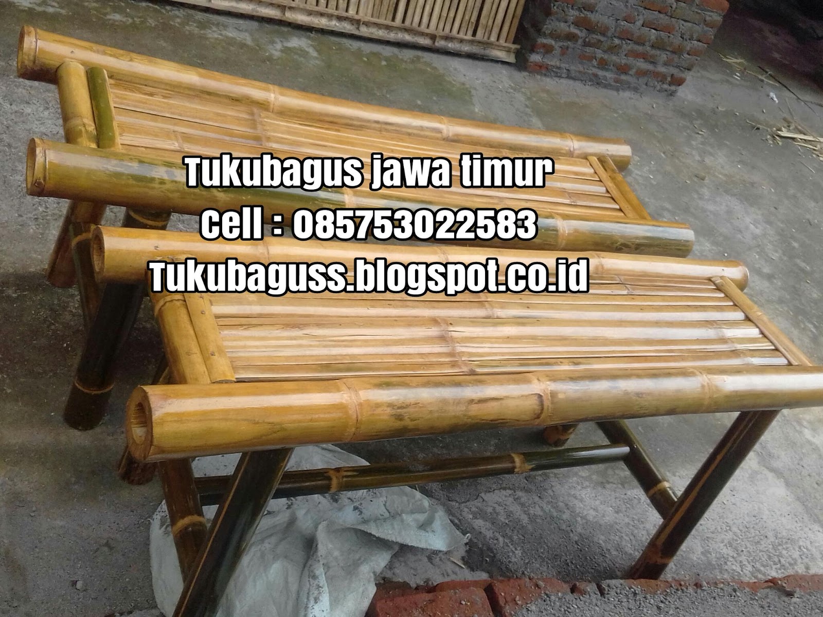  KURSI  BAMBU  WARUNG MOJOKERTO  JAWA TIMUR TUKUBAGUS