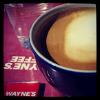 Espresso macchiato a sunny lunch. 20120503-01-coffee-waynes.jpg