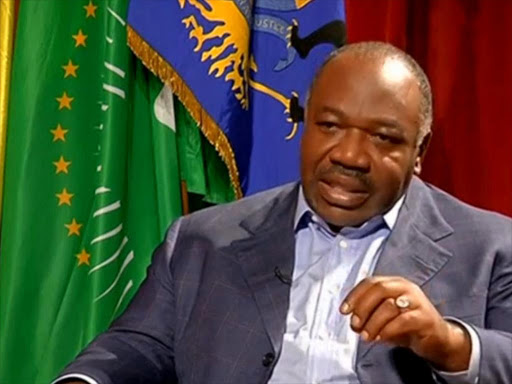 A still image from video shows Gabon President Ali Bongo being interviewed in Libreville, Gabon, September 24, 2016. /REUTERS