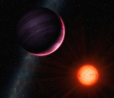 ilustração do exoplaneta NGTS-1b