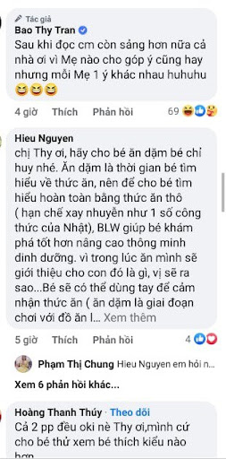 Bảo Thy hỏi nên cho con ăn dặm cách nào, hội mẹ bỉm trả lời khiến cô amp;#34;muốn sảngamp;#34; - 5