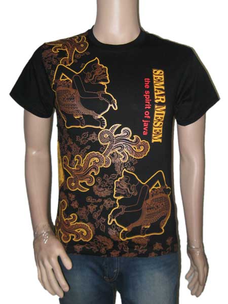 Grosir Batik Jogja » Kaos Motif Wayang / Tradisional Javaland