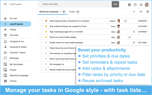 Task Boards & - Google Marketplace