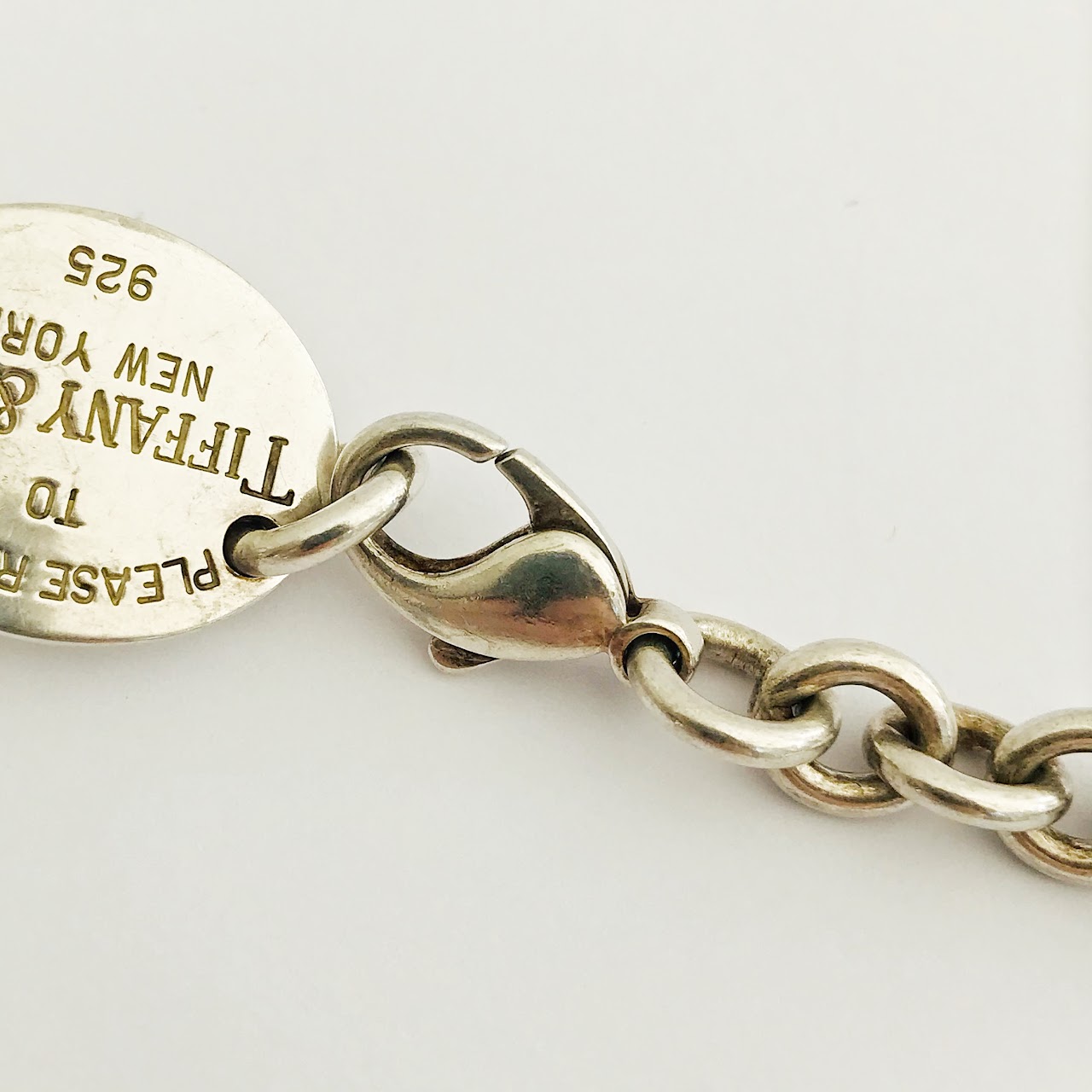 Tiffany & Co. Sterling Silver Double Wrap Bracelet