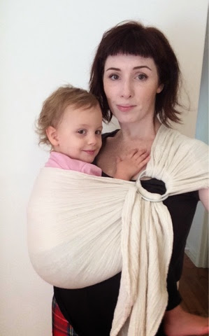 Keep Calm and Carry Them: Wrapamore's Muslin ring sling review and giveaway!