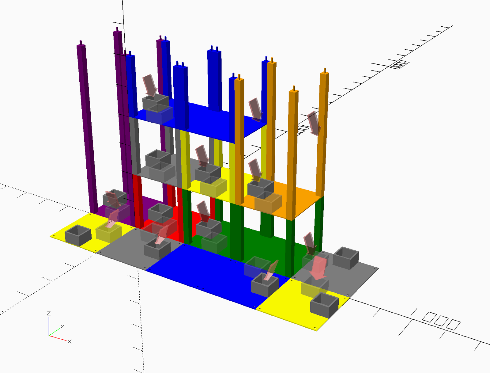 Complex arrangement