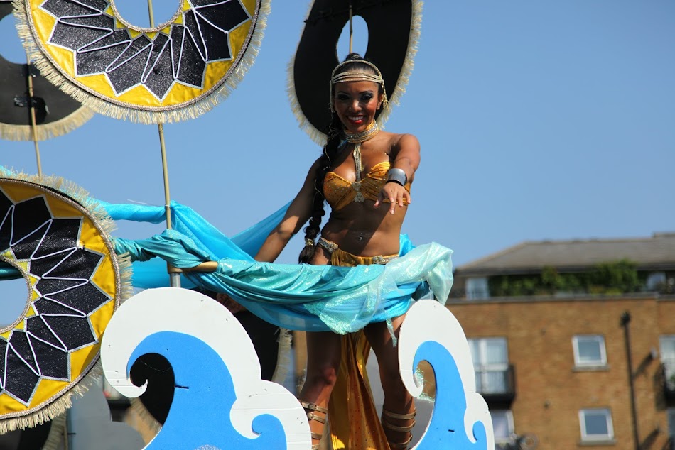 London. Notting Hill Carnival 2013. Люди и лица.