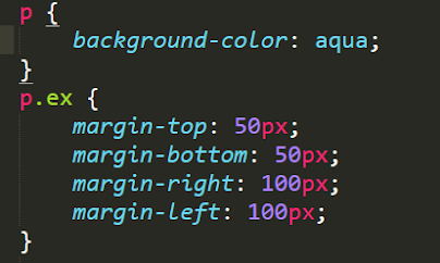 خاصية CSS margin