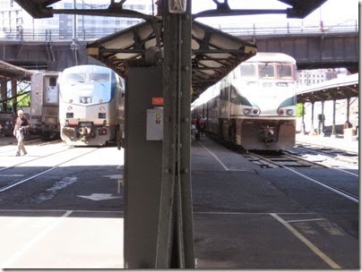 IMG_6084 Amtrak Cascades Trains at Union Station in Portland, Oregon on May 9, 2009