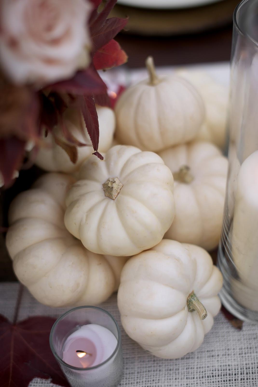 pumpkin wedding centerpieces