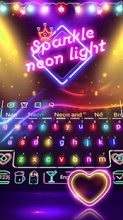 Sparkle Neon LED Light Keyboard(圖1)-速報App