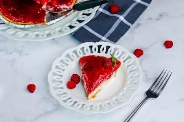 Raspberry Cream Cheese Pie