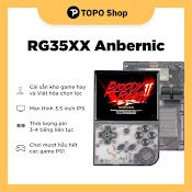 Máy Chơi Game Rg35Xx - Giả Lập 16 Hệ Game Retro, Màn Hình 3.5 Inch Ips