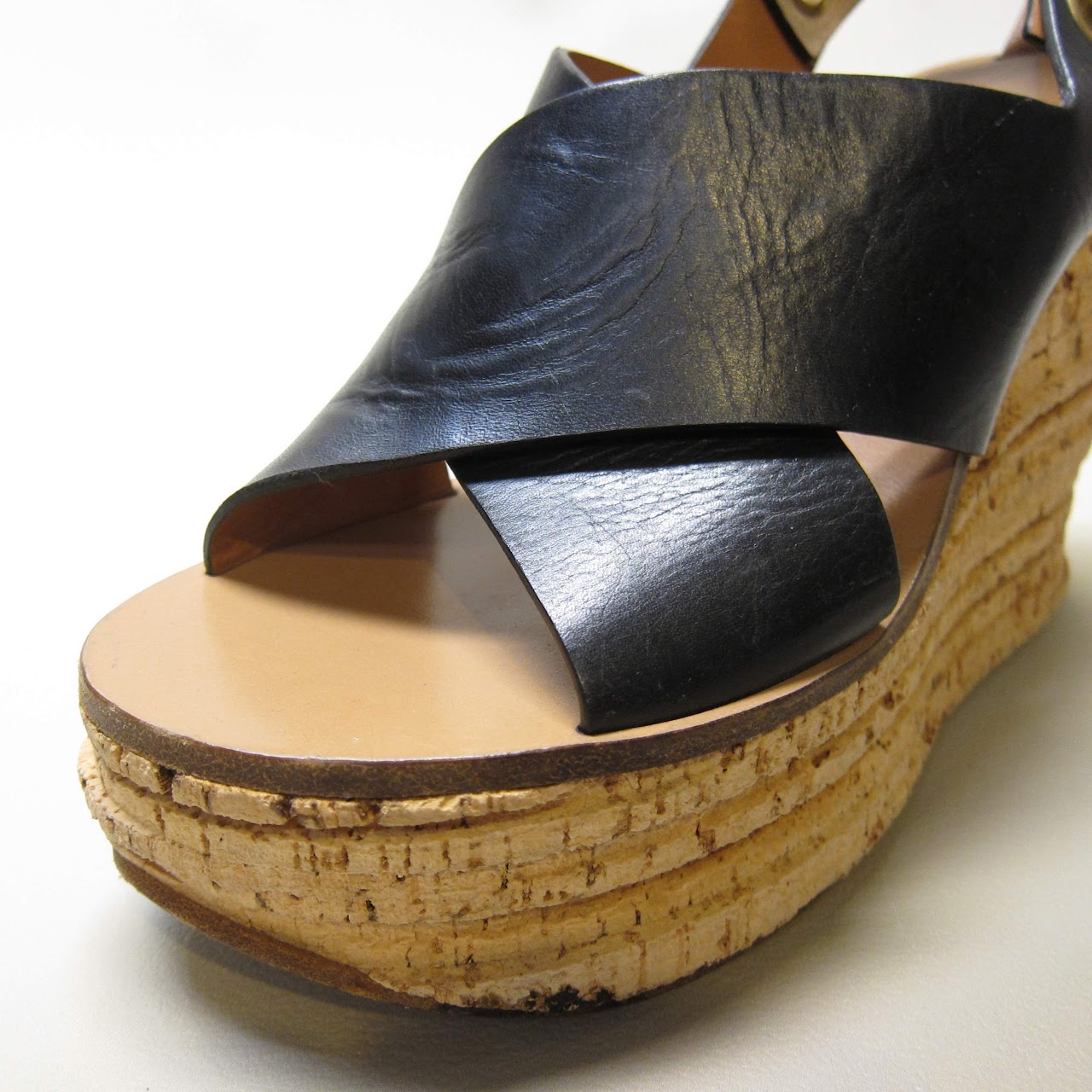 Chloé Cork Wedges