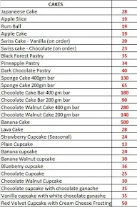 All Saints Bakery menu 4