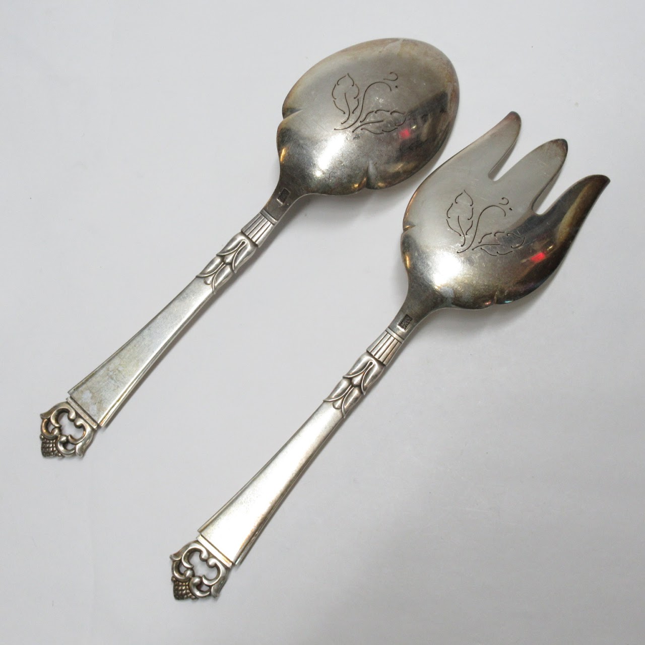 Danish Sterling Silver Serving Set