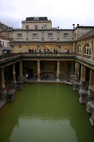 Roman Baths from above