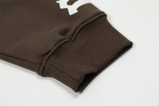 Title 3, Niche Personality Horn Letter Print Hooded Swea...