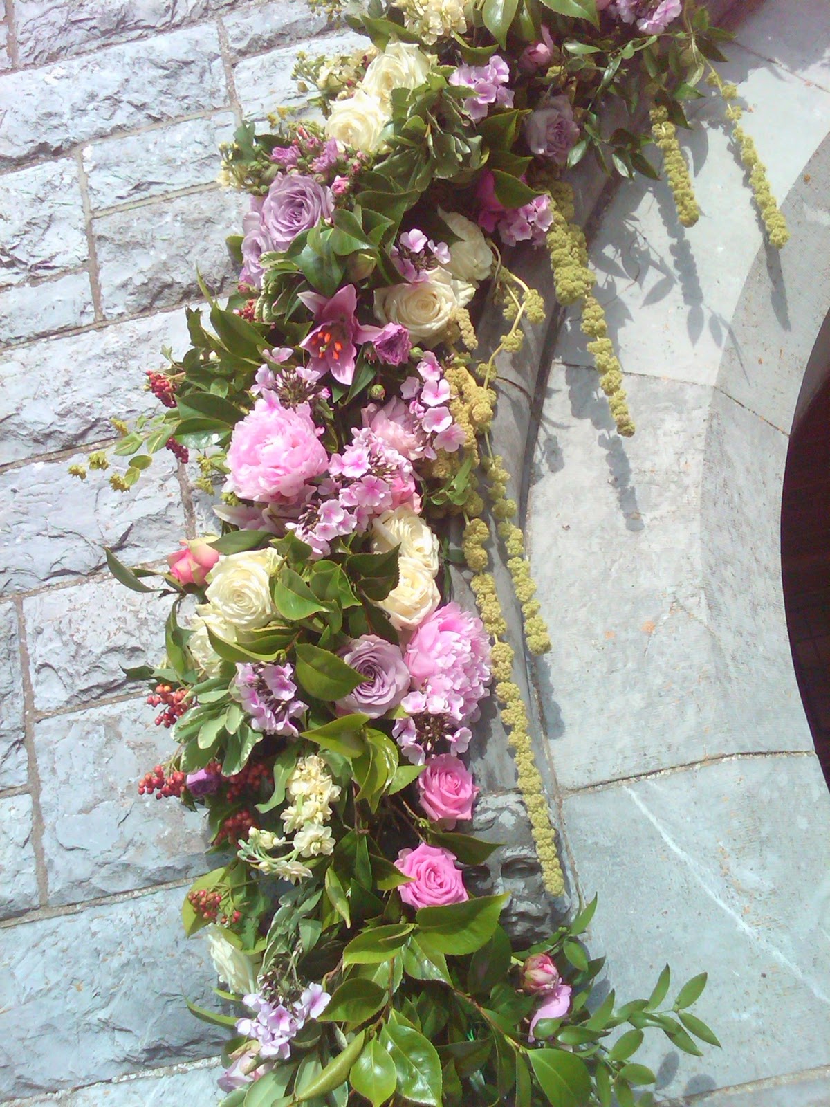 PETALS Mogeely wedding arch