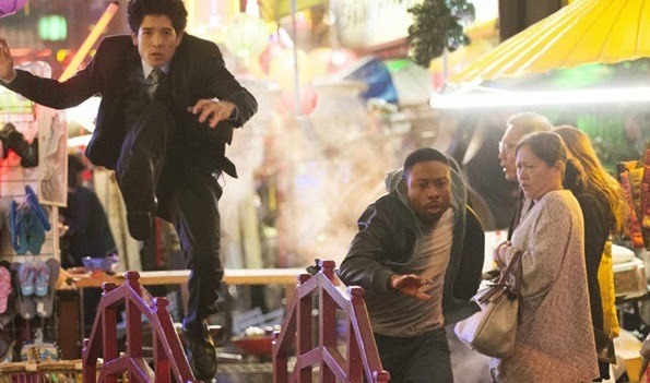 RUSH HOUR, a reimagining of the hit feature film franchise, is CBS's new buddy-cop drama about maverick LAPD detective Carter (Justin Hires, right) and by-the-book Hong Kong detective and master martial artist Lee (Jon Foo), who knock heads when they are forced to partner together in Los Angeles. Photo: Neil Jacobs/CBS Â©2015 CBS Broadcasting, Inc. All Rights Reserved