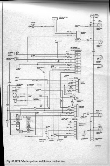 1978 Ford Bronco Wiring Diagram Database | Wiring Collection