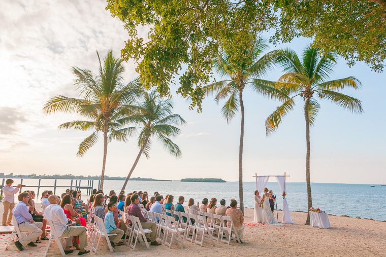 Colorful Same Sex Marriage Ceremony And Reception Fl Keys