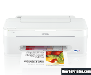 Reset Epson ME-35 printer by Resetter program