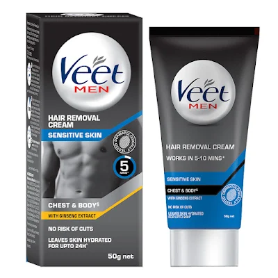 VEET HR/REMV CRM MEN SENSITIVE 50GM