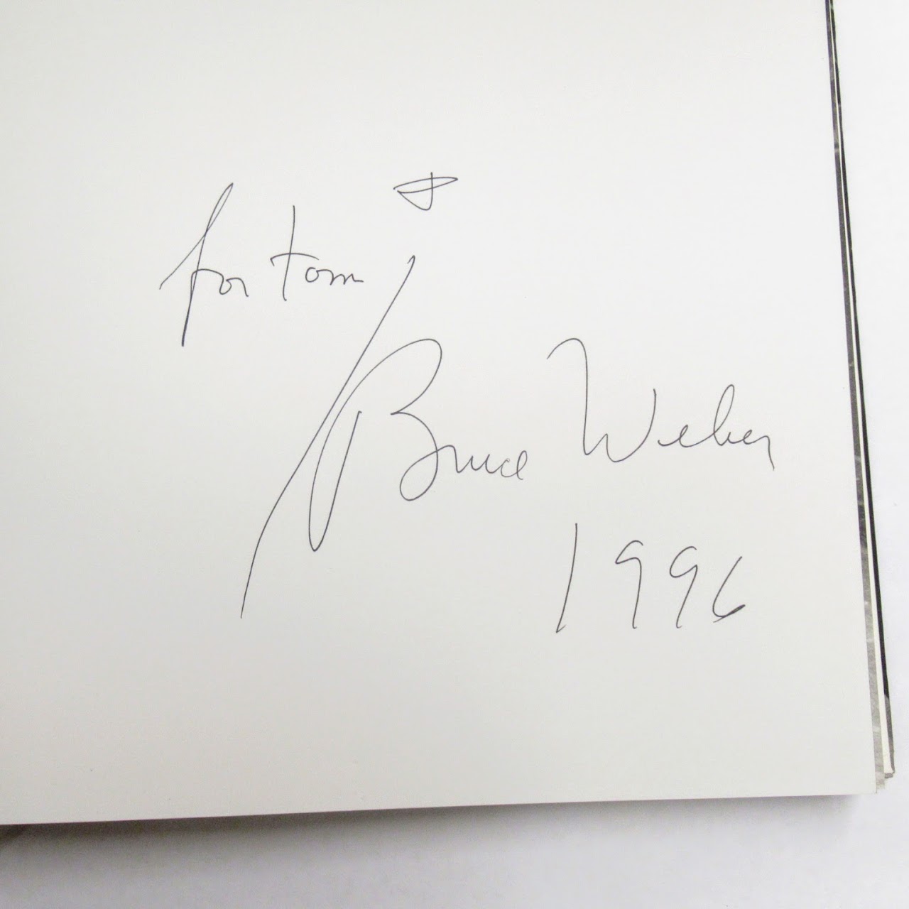 Signed A House Is Not a Home  by Bruce Weber Book